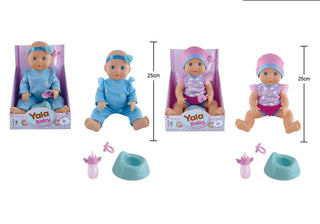 Baby Doll w Accessories 25cm