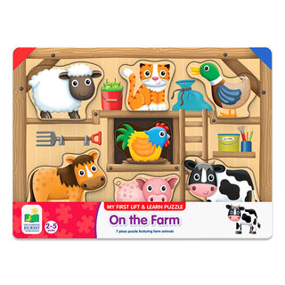 Lift & Learn Puzzle - Farm