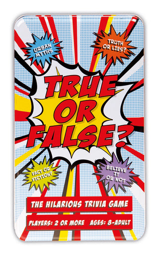 True or FALSE? Tin Game