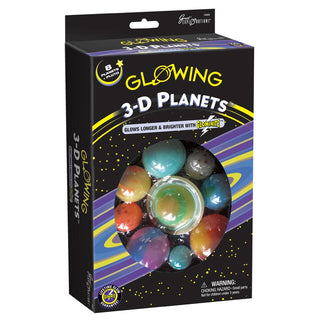 Glowing 3D Planets Boxed Set