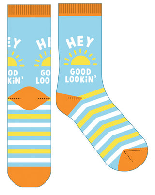 Frankly Funny Novelty Socks Hey Good Lookin'