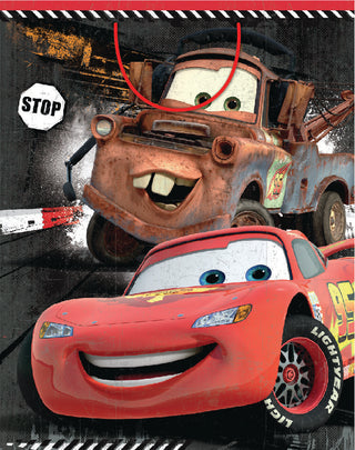 Licensed Medium Gift Bags Cars