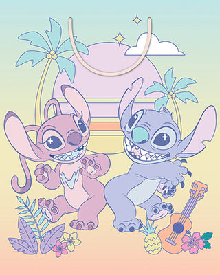 Licensed Large Gift Bags Stitch Angel