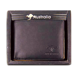 Mens Wallet Kroo Leather Brn