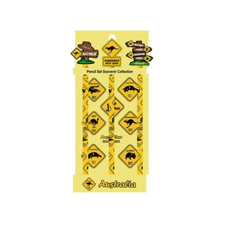 Road Sign PVC Topper Pencil Set (3 pack)