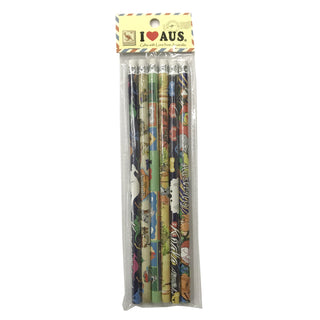 Aust Wildlife Pencils 6pk