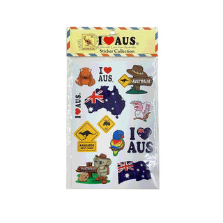 Aust Sticker Collection 12pk