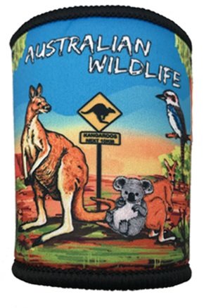 Aust Wildlife Stubby Holder