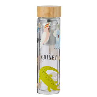 Goldy The Irwins Double Wall Glass Infuser