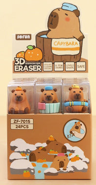 Capybara 3D Eraser CDU/24