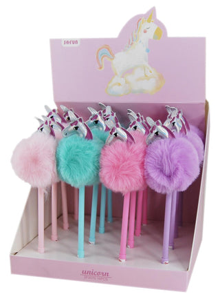 Unicorn Pom Pom Pen CDU/16