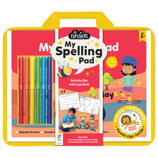 Junior Explorers My Spelling Pad Activity Set with Lap Desk