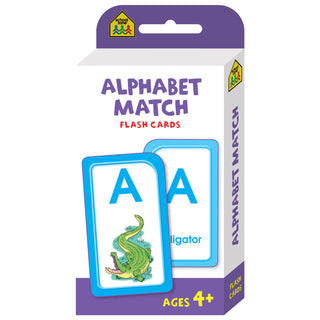 School Zone Alpha Match Flash Cards