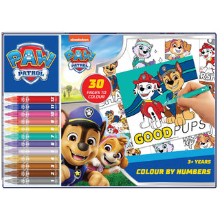 Paw Patrol Colour by Numbers