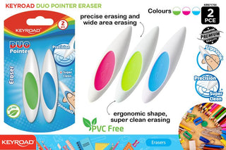 Keyroad Eraser Duo Pointer (2 Pack)