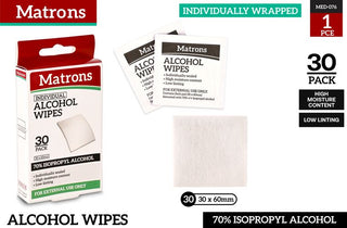 Alcohol Cleaning Pads 30pk
