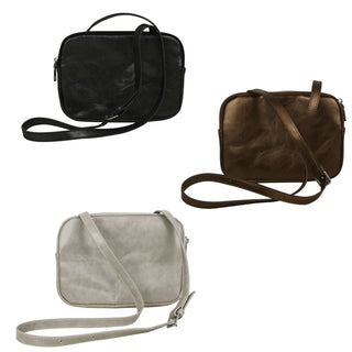Vegan Leather Phone Bag 14cm x 19cm 3 Assorted