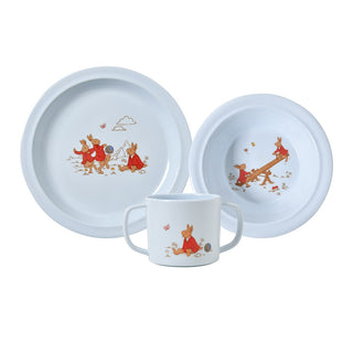 Bunnykins 3pc Melamine Dinner Set - Blue