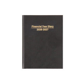 Diary Fy26-27 Hc Black A6 Wtv