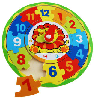 Elka Jigsaw Learning Clock