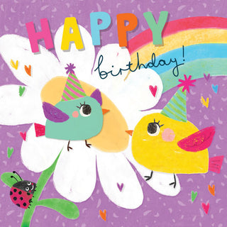 WG Bday Card Happy Bday Birds