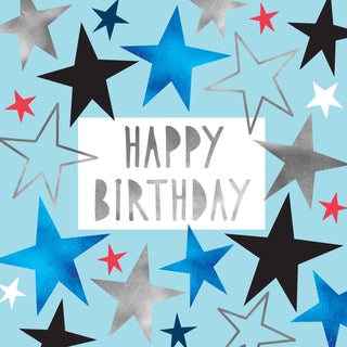 WG Bday Card Happy Bday Stars