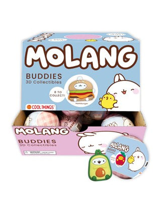 Molang Buddies Besties 3D Figurines CDU/36