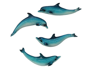 Marble Dolphin Magnet 11cm
