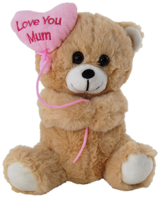 Bear with Balloon - Love You Mum 25cm