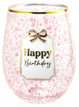 Pretty Bow 600ml S/L Glass HB
