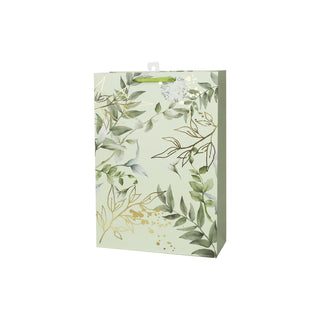 Gift Bags Leafy Floral XL