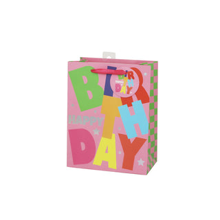 Gift Bg Colourfl Birthday Med