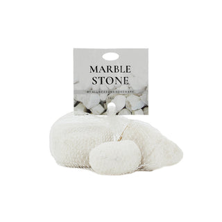 Marble Stone Tumbled 5-8cm - Snow White