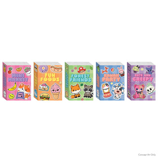 Totally Kawaii Mini Sticker Book Library