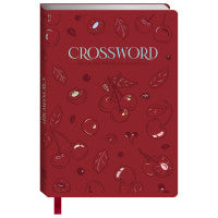 Classic Puzzles Faux Cherry Leather Puzzles Crossword