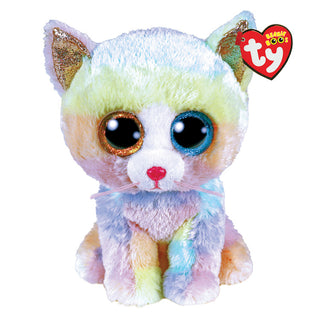 Ty Beanie Boos Regular - Heather the Mulit Cat