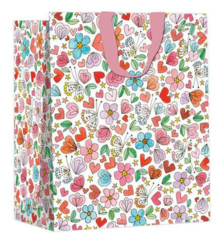 Hallmark Meredith Gaston - Floral Giftbag Small (6pk)