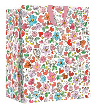 Hallmark Meredith Gaston - Floral Giftbag Medium (6pk)