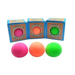 Squeeze Neon Ball 10cm