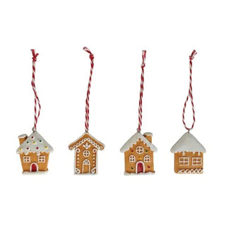 Gala Set of 4 G'Bread Home Ornaments Multi 8.5x4x9.5cm