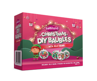 Lolliland Christmas DIY Bauble Kit (4 Pack)