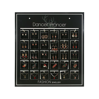 Christmas Dancer Prancer Christmas Jewellery 30 Assorted CDU (180)