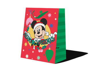Christmas Hallmark Gift Bags Medium Mickey CDU (12 pce)