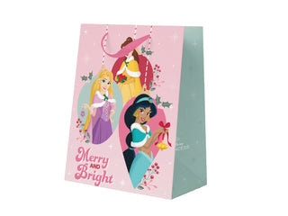 Christmas Hallmark Gift Bags Medium Disney Princesses CDU (12 pce)