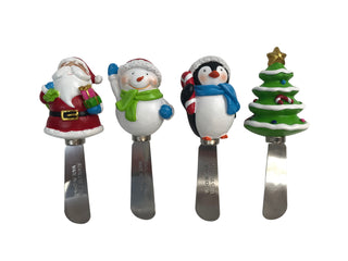 Christmas Cheese Knives Novelty 12cm CDU (16 pce)