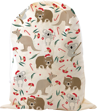 Christmas Australiana Sack
