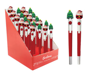 Christmas Character Spin Pen CDU (24 pce)