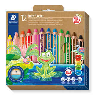 Staedtler Noris Junior 3 in 1 Pencils (12 Pack)