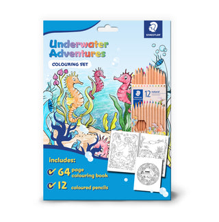Staedtler Underwater Adventures Small Format Colouring Set