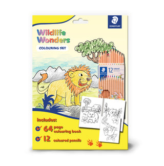 Staedtler Wildlife Wonders Small Format Colouring Set